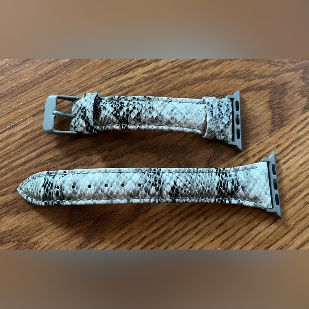 heyday snakeskin Apple Watch band